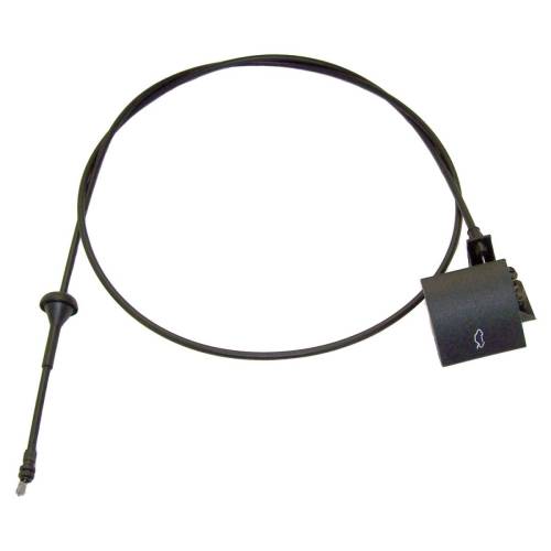 Crown Automotive Jeep Replacement - Crown Automotive Jeep Replacement Hood Release Cable - 55135532AB