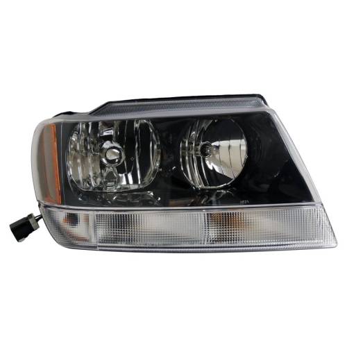 Crown Automotive Jeep Replacement - Crown Automotive Jeep Replacement Headlight - 55155128AJ