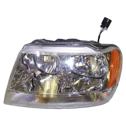 Crown Automotive Jeep Replacement - Crown Automotive Jeep Replacement Headlight - 55155553AD