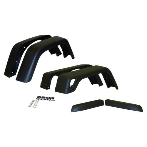 Crown Automotive Jeep Replacement - Crown Automotive Jeep Replacement Fender Flare Kit - 55254918K76