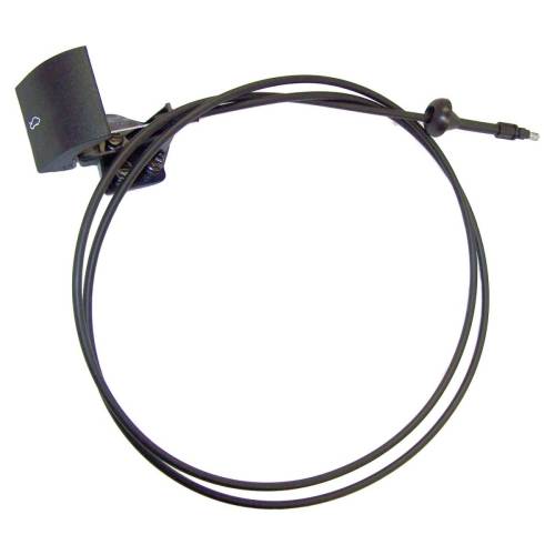 Crown Automotive Jeep Replacement - Crown Automotive Jeep Replacement Hood Release Cable - 55394495AB