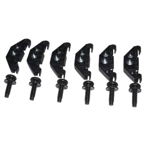 Crown Automotive Jeep Replacement - Crown Automotive Jeep Replacement Hard Top Hardware Kit - 55397093K