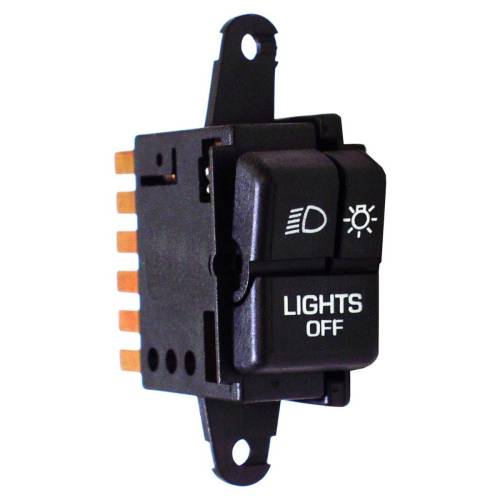 Crown Automotive Jeep Replacement - Crown Automotive Jeep Replacement Headlight Switch - 56003119