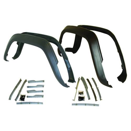 Crown Automotive Jeep Replacement - Crown Automotive Jeep Replacement Fender Flare Master Kit - 5AGKM