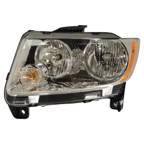 Crown Automotive Jeep Replacement - Crown Automotive Jeep Replacement Headlight - 68088869AA