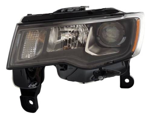 Crown Automotive Jeep Replacement - Crown Automotive Jeep Replacement Left Headlight Assembly - 68266647AD