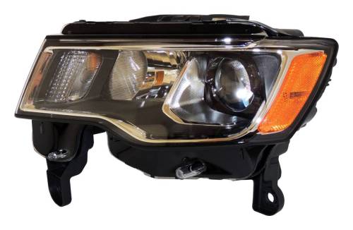 Crown Automotive Jeep Replacement - Crown Automotive Jeep Replacement Left Headlight Assembly - 68289235AD