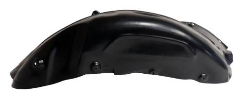 Crown Automotive Jeep Replacement - Crown Automotive Jeep Replacement Right Rear Fender Liner for 2018+ Jeep JL Wrangler w/ Rubicon Package; Black Plastic - 68299172AC