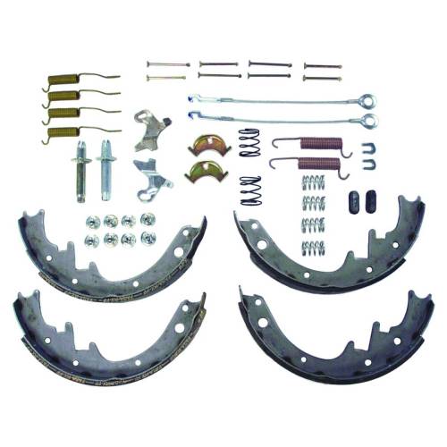 Crown Automotive Jeep Replacement - Crown Automotive Jeep Replacement Brake Shoe Service Kit - 8133818MK