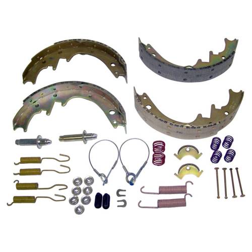 Crown Automotive Jeep Replacement - Crown Automotive Jeep Replacement Brake Shoe Service Kit - 8133818MK44