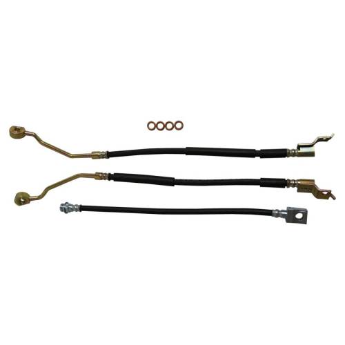 Crown Automotive Jeep Replacement - Crown Automotive Jeep Replacement Brake Hose Kit - BHK5