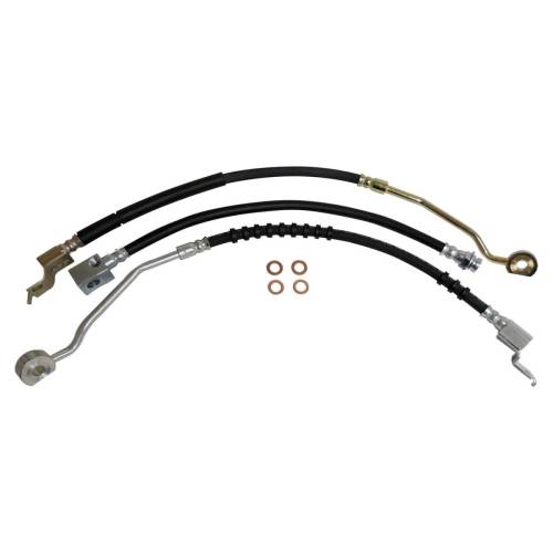 Crown Automotive Jeep Replacement - Crown Automotive Jeep Replacement Brake Hose Kit - BHK6