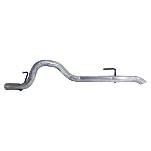 Crown Automotive Jeep Replacement - Crown Automotive Jeep Replacement Tail Pipe for 1997-2001 Jeep XJ Cherokee w/ 4.0L or 2.5L Engines; Includes 2 hangers - E0055188