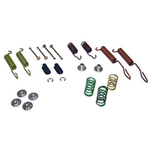 Crown Automotive Jeep Replacement - Crown Automotive Jeep Replacement Drum Brake Hardware Kit - H7128