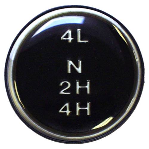 Crown Automotive Jeep Replacement - Crown Automotive Jeep Replacement Shift Knob Insert - J3241430