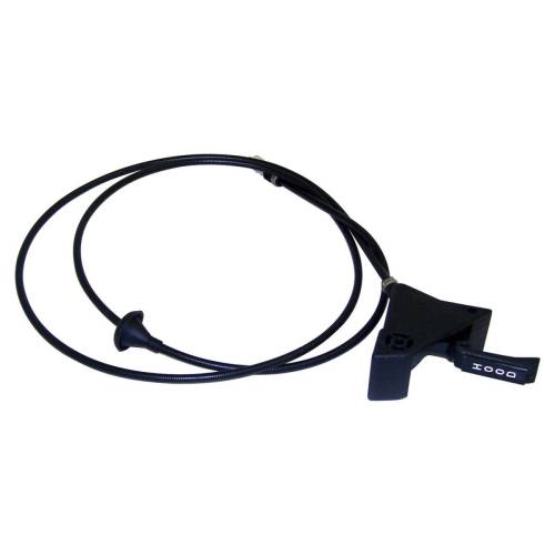 Crown Automotive Jeep Replacement - Crown Automotive Jeep Replacement Hood Release Cable - J5758027