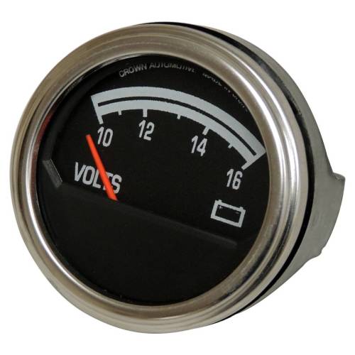 Crown Automotive Jeep Replacement - Crown Automotive Jeep Replacement Voltmeter - J8126659