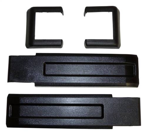 Crown Automotive Jeep Replacement - Crown Automotive Jeep Replacement Tailgate Hinge Cover Set - 55397091K