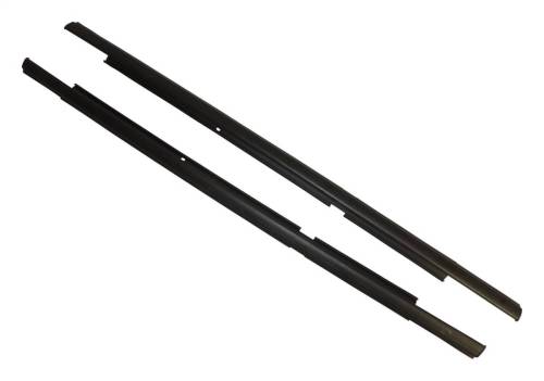 Crown Automotive Jeep Replacement - Crown Automotive Jeep Replacement Door Glass Weatherstrip Set - 5074652K