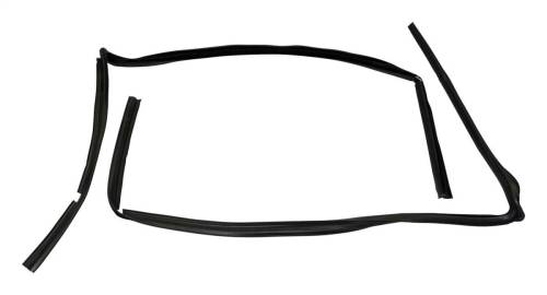 Crown Automotive Jeep Replacement - Crown Automotive Jeep Replacement Door Glass Seal Set - 55136024K