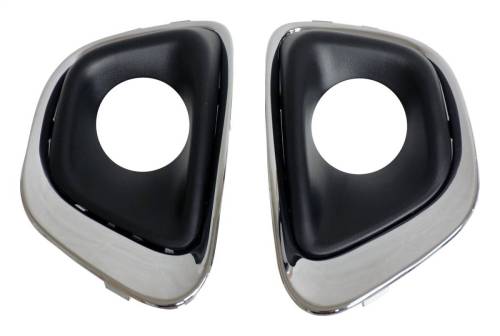 Crown Automotive Jeep Replacement - Crown Automotive Jeep Replacement Fog Light Bezel Set - 68213204K