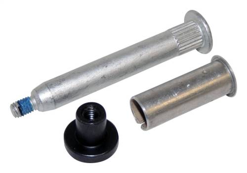 Crown Automotive Jeep Replacement - Crown Automotive Jeep Replacement Door Hinge Pin & Bushing Kit - 55395702K