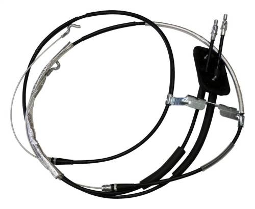 Crown Automotive Jeep Replacement - Crown Automotive Jeep Replacement Parking Brake Cable Set - 68338357AD