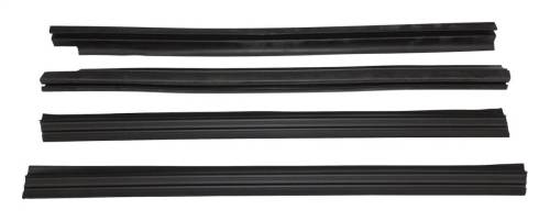 Crown Automotive Jeep Replacement - Crown Automotive Jeep Replacement Door Glass Weatherstrip Kit - 55235408K4