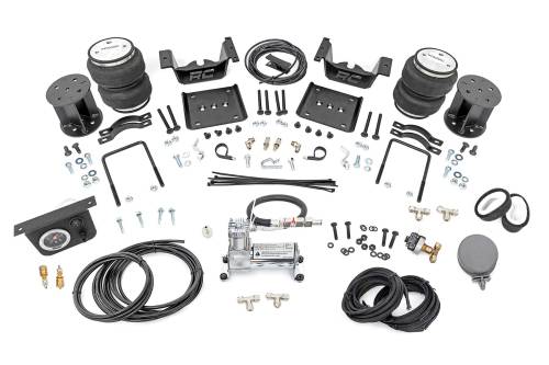 Rough Country - Rough Country Air Spring Kit w/compressor - 5 Inch Lift Kit - Chevy/GMC 1500 (07-18) - 100054C