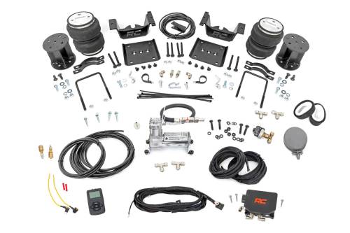 Rough Country - Rough Country Air Spring Kit w/compressor - Wireless Controller - 5 Inch Lift Kit - Chevy/GMC 1500 (07-18) - 100054WC