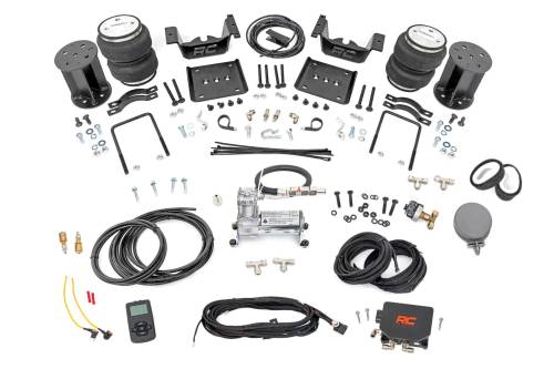 Rough Country - Rough Country Air Spring Kit w/compressor - Wireless Controller - 6-7.5 Inch Lift Kit - Chevy/GMC 1500 (07-18) - 100056WC