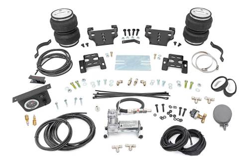 Rough Country - Rough Country Air Spring Kit w/compressor - 0-6" Lift - Chevy/GMC 2500HD (01-10) - 10006C