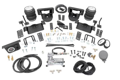 Rough Country - Rough Country Air Spring Kit w/Compressor - 0-6" Lifts - Ford F-150 4WD (21-23) - 10009C