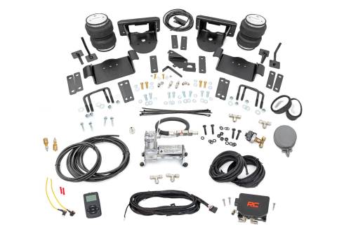 Rough Country - Rough Country Air Spring Kit w/compressor - Wireless Controller - 0-6" Lifts - Ford F-150 4WD (2021-2023) - 10009WC