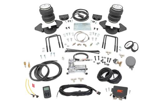 Rough Country - Rough Country Air Spring Kit w/compressor - Wireless Controller - Chevy/GMC 1500 2WD/4WD (19-23) - 10011WC