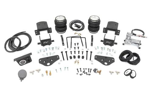 Rough Country - Rough Country Air Spring Kit w/compressor - Ford F-250/F-350 Super Duty 4WD (2017-2022) - 10016AC