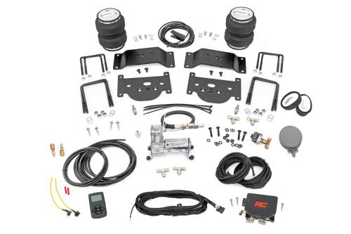 Rough Country - Rough Country Air Spring Kit w/compressor - Wireless Controller - 0-6" Lifts - Toyota Tundra 2WD/4WD (2007-2021) - 10024WC