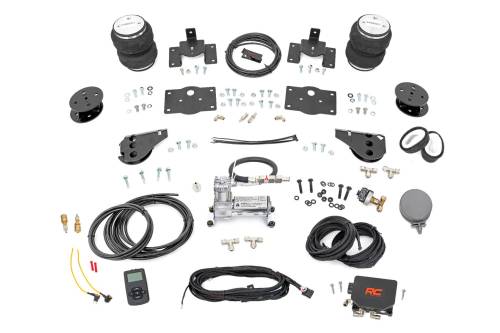 Rough Country - Rough Country Air Spring Kit w/compressor - Wireless Controller - 4 Inch Lift Kit - Ram 1500 (09-23 & Classic) - 100324WC