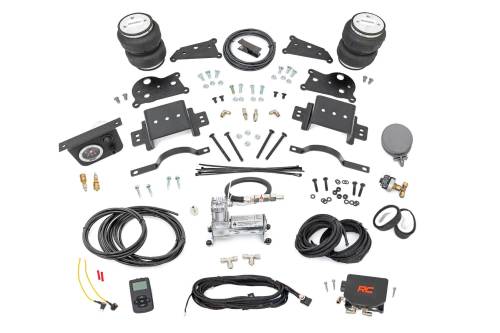 Rough Country - Rough Country Air Spring Spacer Kit w/ Compressor - Wireless Controller - 5" Lift - Ram 2500/3500 4WD (14-22) - 10033WC