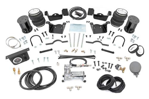 Rough Country - Rough Country Air Spring Kit w/compressor - 7 Inch Lift Kit - Chevy/GMC 2500HD/3500HD (20-23) - 100347C