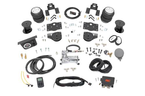 Rough Country - Rough Country Air Spring Kit w/compressor - Wireless Controller - 6 Inch Lift Kit - Ram 1500 4WD (19-23) - 100356WC