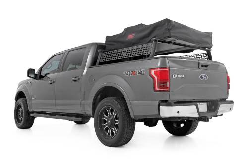 Rough Country - Rough Country Bed Rack - Half Rack - Aluminum - Ford F-150 2WD/4WD (2015-2024) - 10407