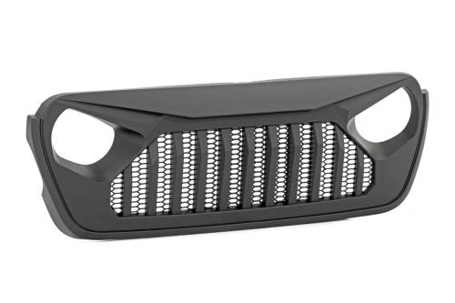 Rough Country - Rough Country Replacement Grille - Angry Eyes - Jeep Gladiator JT/Wrangler 4xe/Wrangler JL (18-23) - 10496