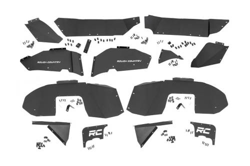 Rough Country - Rough Country Inner Fenders - FR & RR - Jeep Wrangler 4xe (21-23)/Wrangler JL (18-23) - 10499