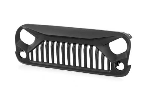 Rough Country - Rough Country Replacement Grille - Angry Eyes - Jeep Wrangler JK (2007-2018) - 10524