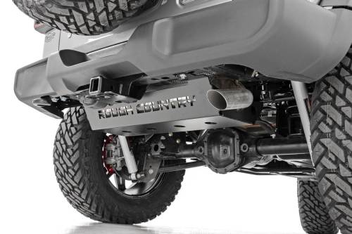 Rough Country - Rough Country Skid Plate - Muffler - Jeep Wrangler JL 4WD (2018-2023) - 10599