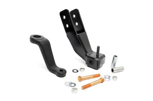 Rough Country - Rough Country Track Bar Bracket & Pitman Arm - Front - Jeep Wrangler TJ (97-06) - 1063