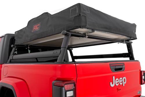 Rough Country - Rough Country Bed Rack - Half Rack - Aluminum - Jeep Gladiator JT 4WD (2020-2024) - 10644