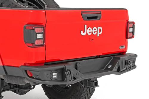 Rough Country - Rough Country Rear Bumper - Tubular - Jeep Gladiator JT 4WD (2020-2022) - 10650