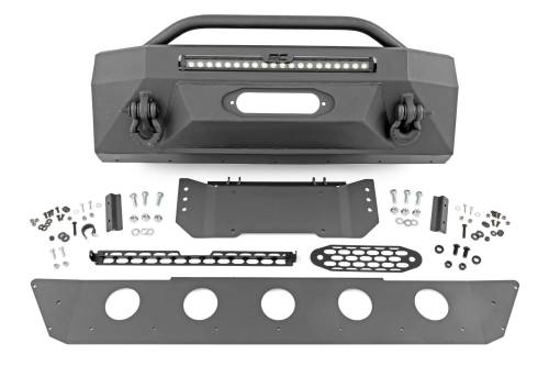 Rough Country - Rough Country Front Bumper - Hybrid - 20" Blk LED - Toyota 4Runner 2WD/4WD (14-23) - 10744